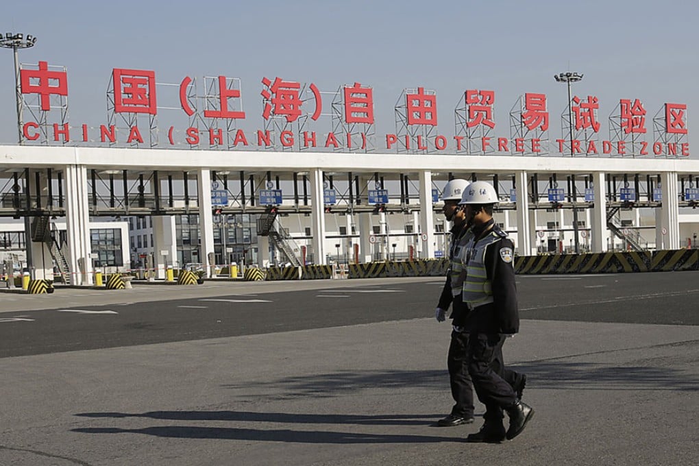 Foreign companies based in Shanghai free-trade zone will now be given access to a range of significant sectors including cotton processing, salt distribution and motorcycle manufacturing. Photo: AP