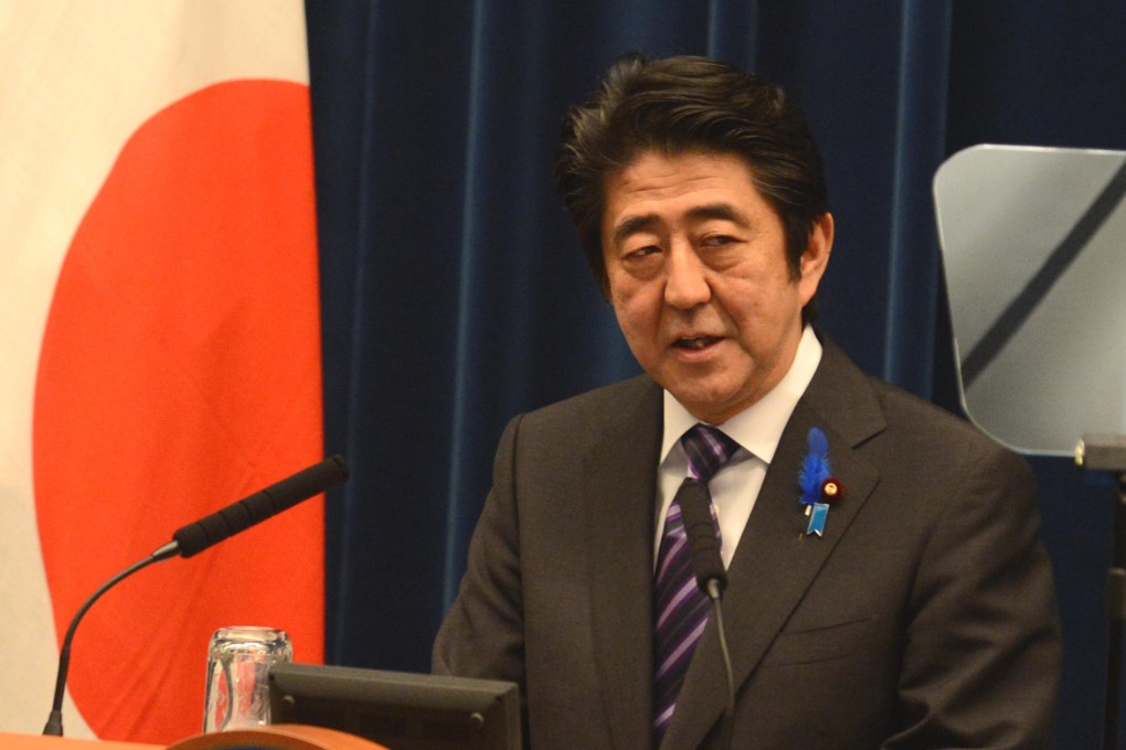 Not convinced by Shinzo Abe's peace pledge. Photo: Xinhua