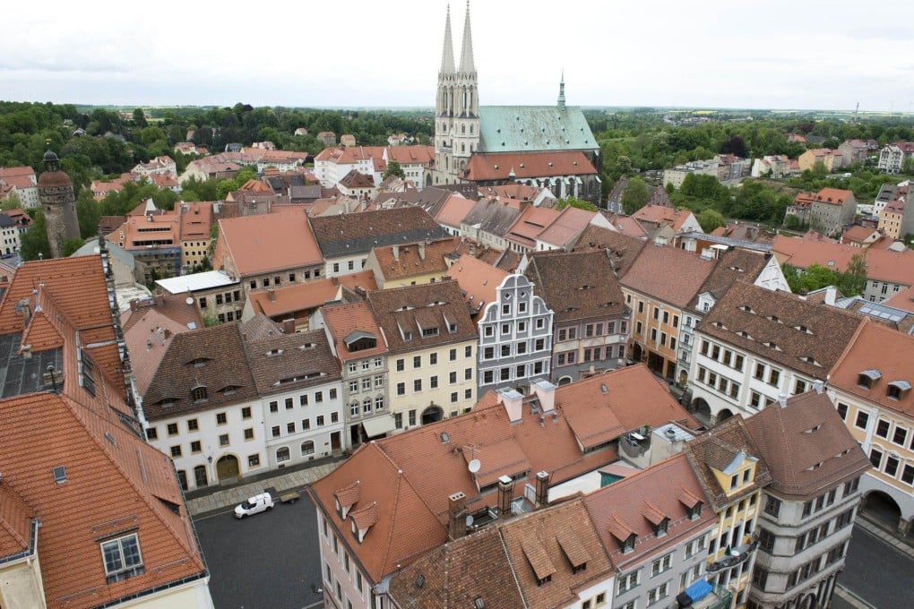 An aerial view of picturesque Goerlitz in eastern Germany.Photo: AFP