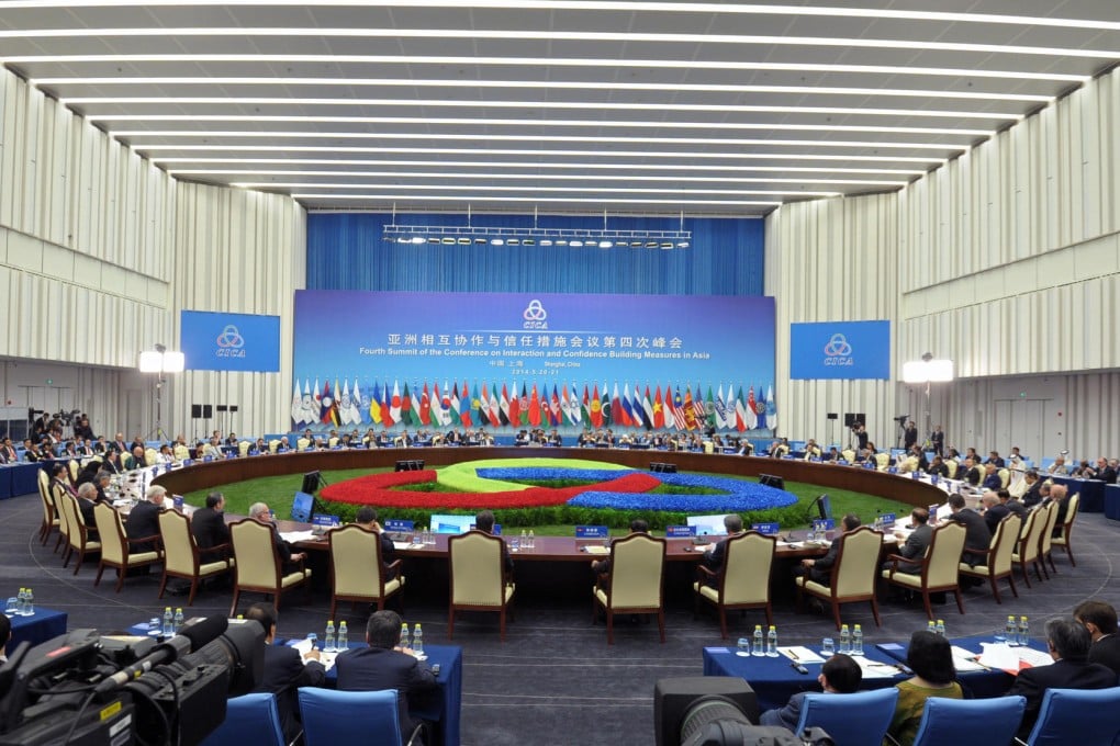 Beijing is trying to revive the Conference on Interaction and Confidence Building Measures in Asia (Cica) as a counterweight to US-dominated security blocs in Asia. Photo: AFP