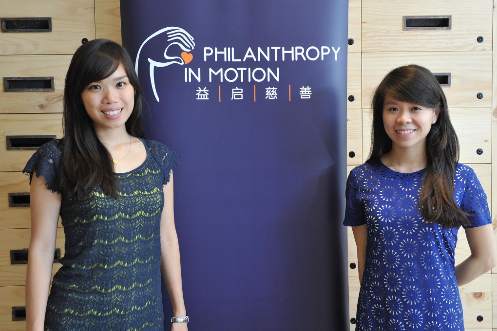 PIM founders Connie Leong (left) and Jasmine Lau want to change people's approach to philanthropy. Photo: Bruce Yan