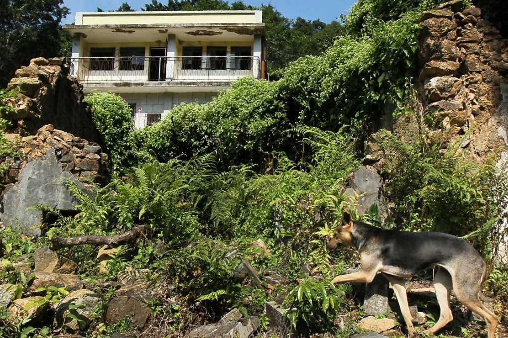 So Lo Pun is an almost deserted enclave in the northeastern New Territories with no road access. 2.48 hectares of land have been zoned for village house development. Photo: Oliver Tsang