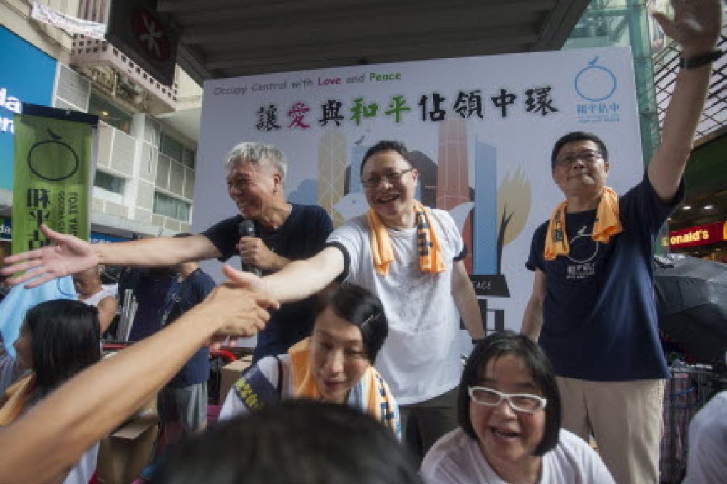 Li Pumin, the NDRC's secretary general, said Occupy Central would delay universal suffrage and wreak havoc on the city's stability and prosperity. Photo: EPA