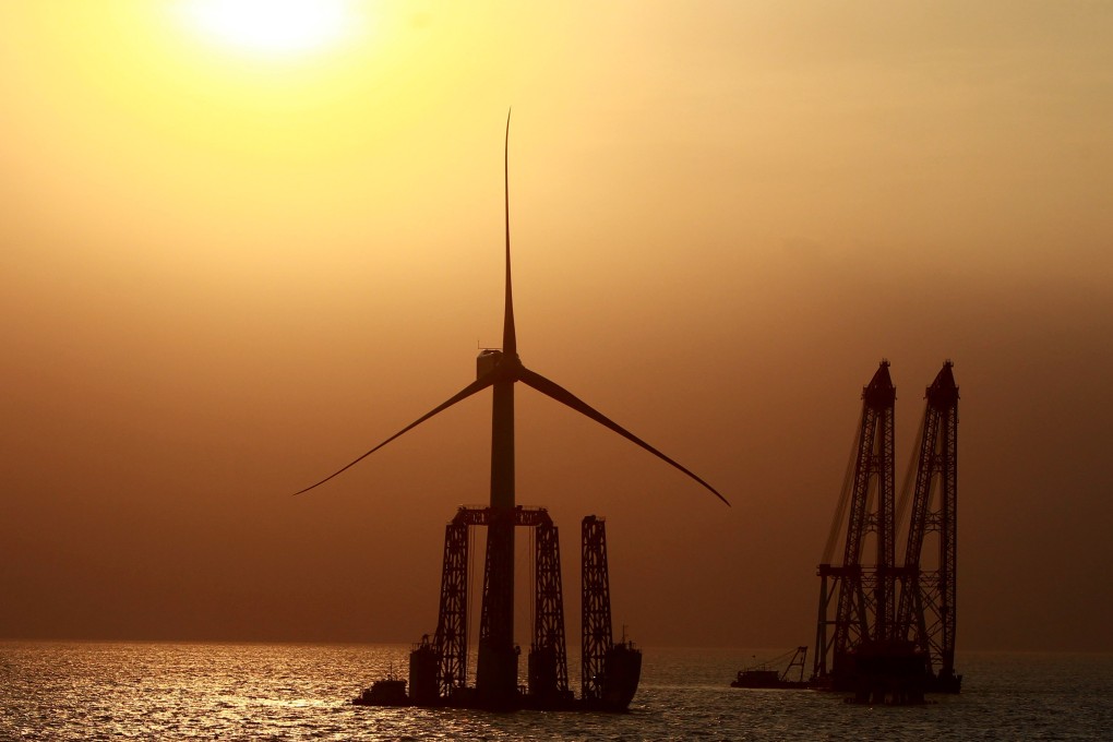 Offshore wind power tariffs have been raised, suggesting concern over lacklustre development of a resource that could supply clean power. Photo: Xinhua