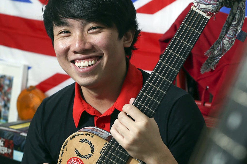 Kevin Tsui Ka-ho packs his CD releases himself. Photo: K.Y. Cheng