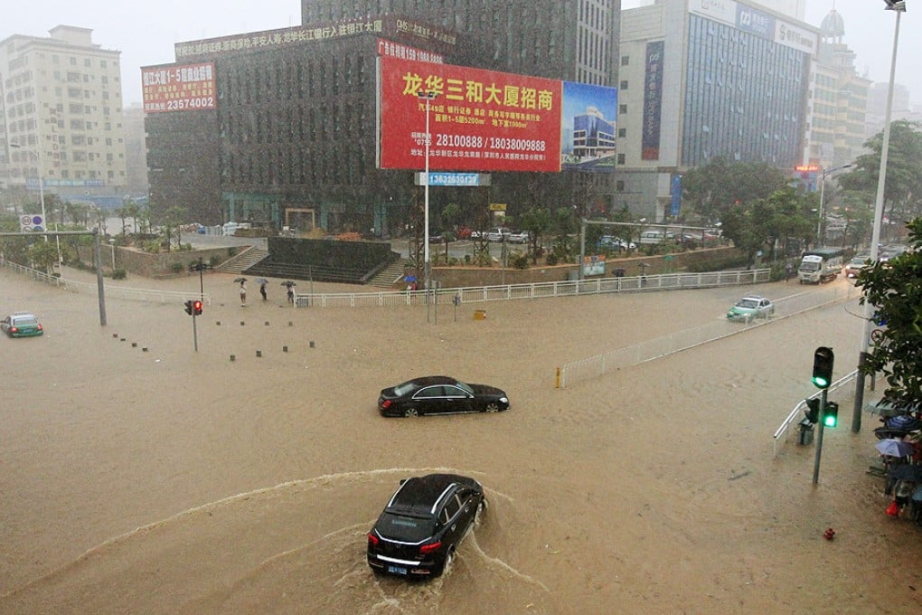 The Pearl River Delta area of China is prone to floods. Photo: Reuters