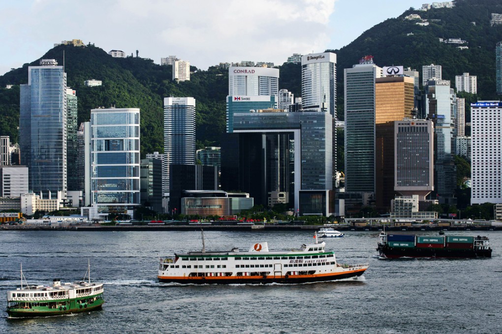 Sea levels in Victoria Harbour had risen on average 29mm per decade since 1954. Photo: AFP