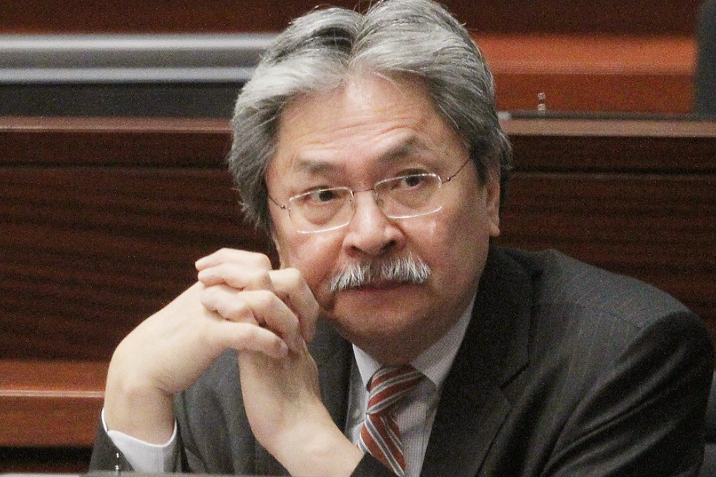 Financial Secretary John Tsang wrote in his blog that the delay in passing the measure had forced law firms to keep an "enormous amount" in unpaid stamp duty.