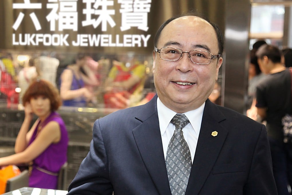 Wong Wai-sheung, chairman of Luk Fook Holdings.