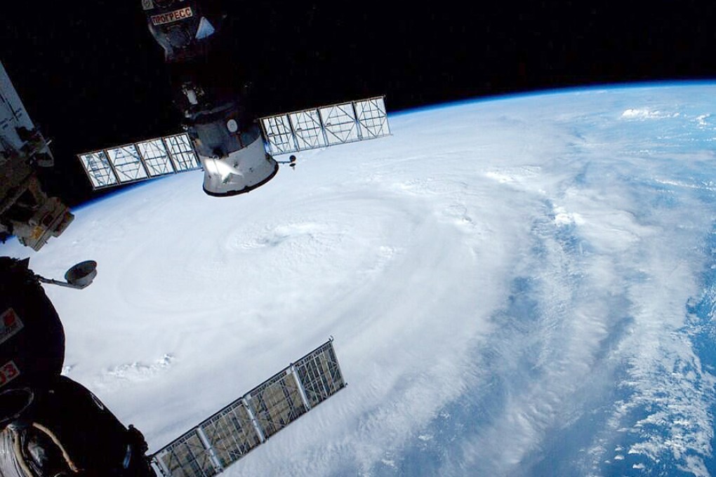 A view of Super Typhoon Neoguri captured from the International Space Station. Photo: Reid Wiseman/Twitter