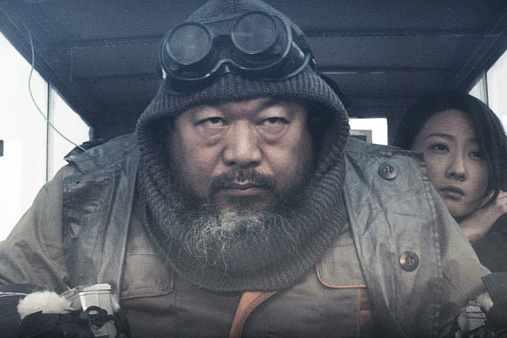 Ai Weiwei in a still from The Sandstorm.