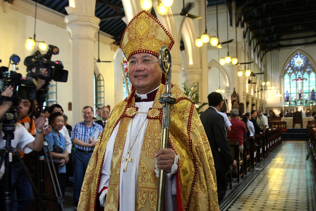 Most Reverend Paul Kwong told his followers to consider keeping silent rather than speaking up over the Hong Kong's struggle for democracy.