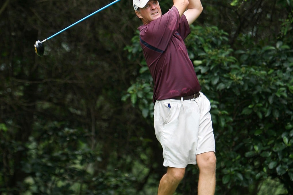 Doug Williams competing in the Hong Kong Seniors Close Amateur Championship last year. Photo: SCMP Pictures