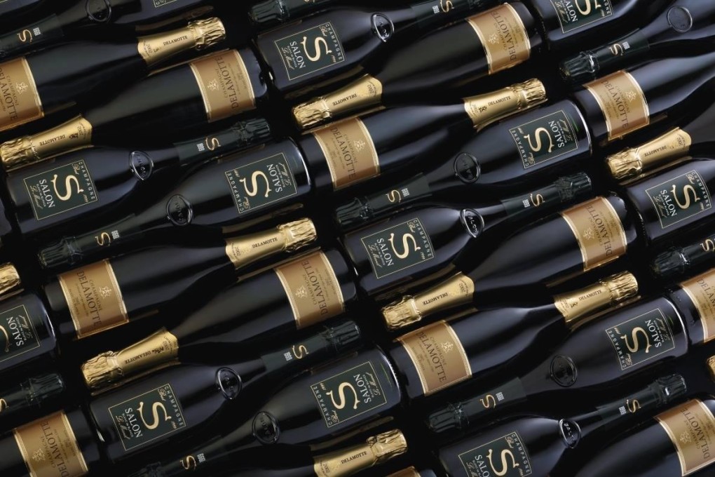 The Blanc de Blancs uses the same fruit as Champagne Salon.