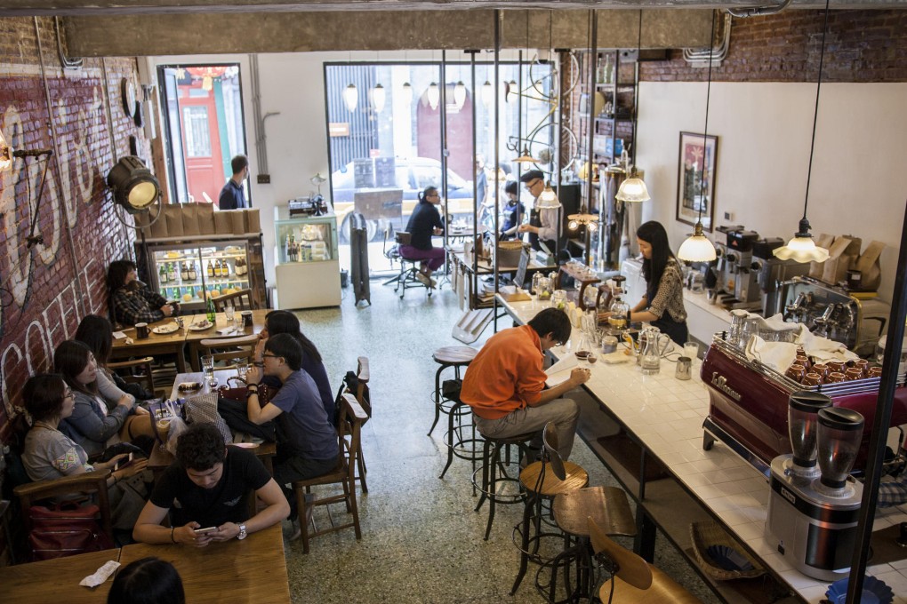 Soloist Coffee is part of a new wave of design-led businesses in Dashilar.  Photo: Christopher DeWolf