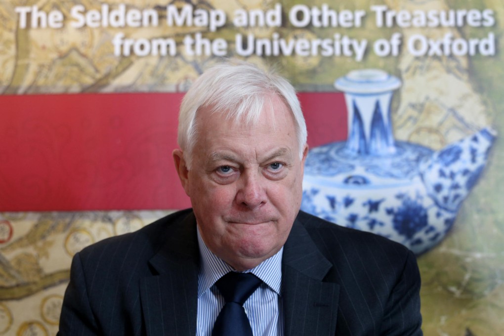 Chris Patten has slammed the white paper. Photo: K. Y. Cheng