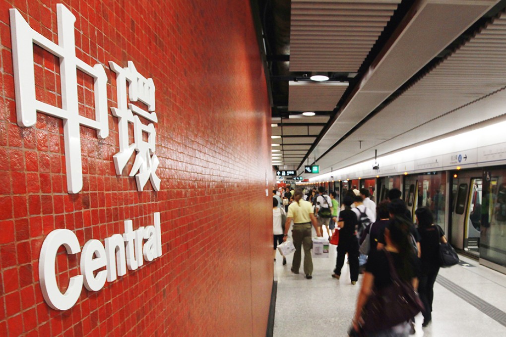 Platform closed on the Tsuen Wan Line after midday on Thursday. Photo: Edward Wong