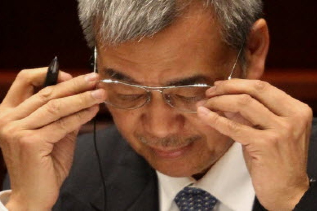 Timothy Tong was found to have "damaged the image and tarnished the reputation of the ICAC" with the extravagant meals for guests, and drinking hard alcohol with mainland officials with whom he possibly had "unduly close contact". Photo: Felix Wong