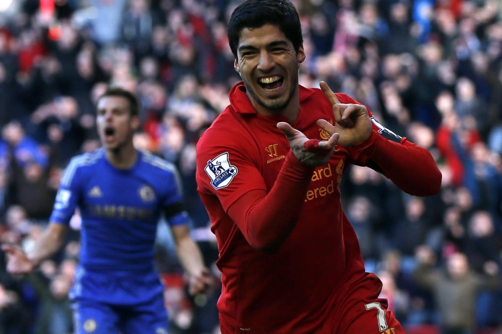 Luis Suarez was the top scorer in England's Premier League last season with 31 goals. Photo: Reuters