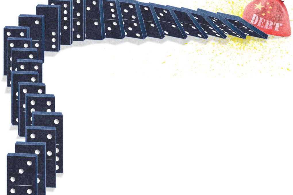 In the event of a debt crisis, China's government is capable of stepping in to provide a bailout, but it may be selective in doing so. Illustration: Henry Wong