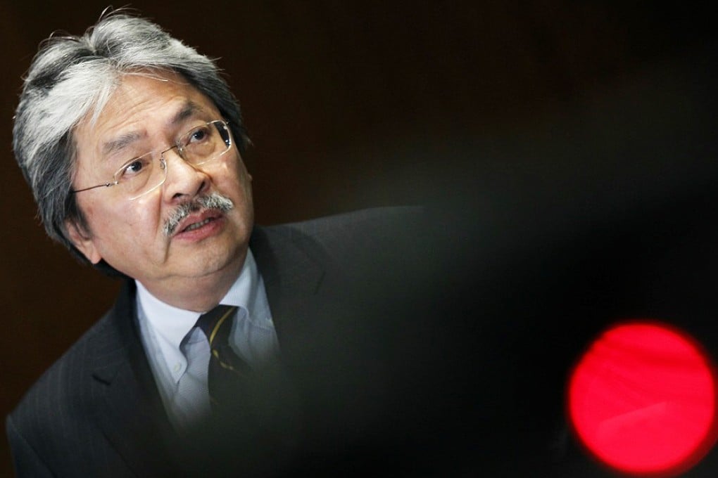 John Tsang said the Finance Committee should schedule more meetings to clear the backlog. Photo: Dickson Lee