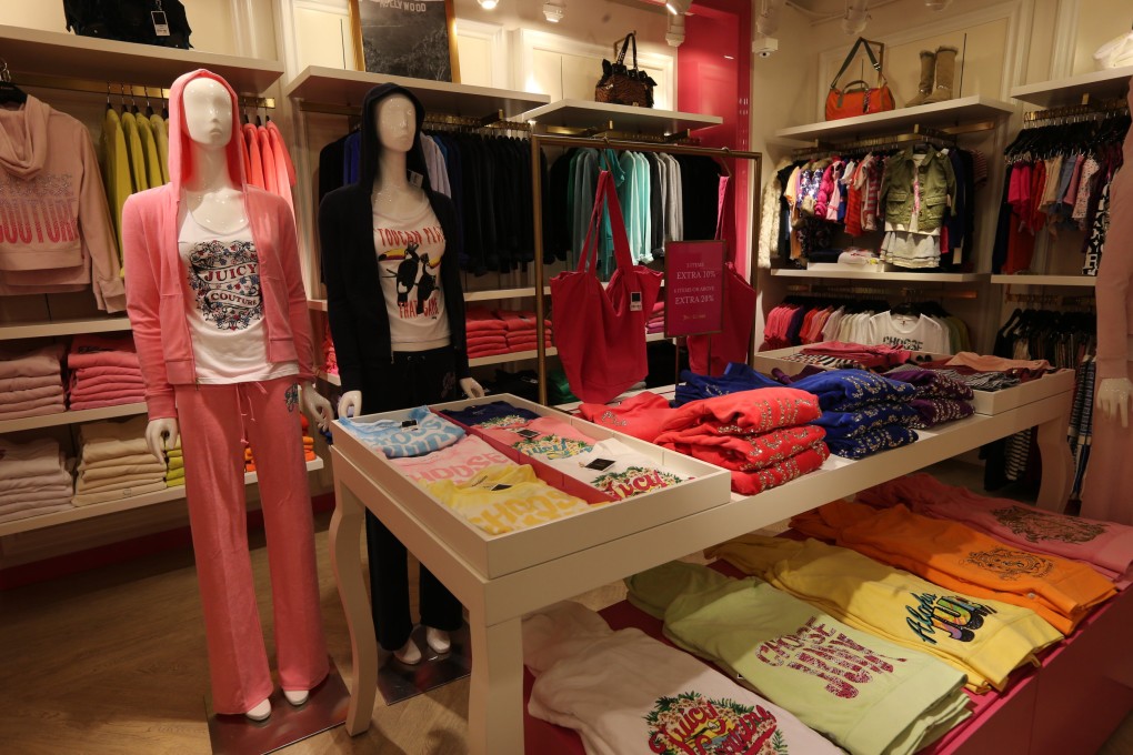 Rocketing sales growth in mainland China and elsewhere could provide Juicy Couture a lifeline for its legacy leisurewear. Photo: Nora Tam