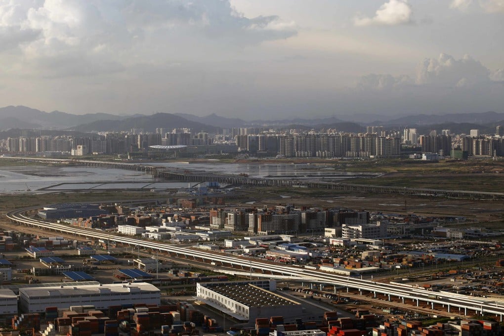 A lack of office space in Qianhai means firms incorporating there have to resort to leasing in more established districts in Shenzhen, driving rents there higher. Photo: Reuters