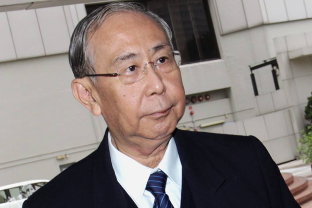 Former Chief Secretary Rafael Hui Si-yan arrives at the High Court in Admiralty. Photo: Dickson Lee