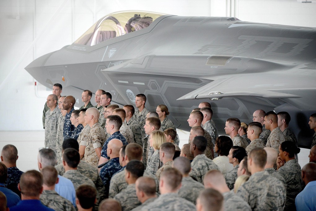 This plane - the F-35 - may be the one they do not get to see at the Farnborough air show after one caught fire. Photo: AP