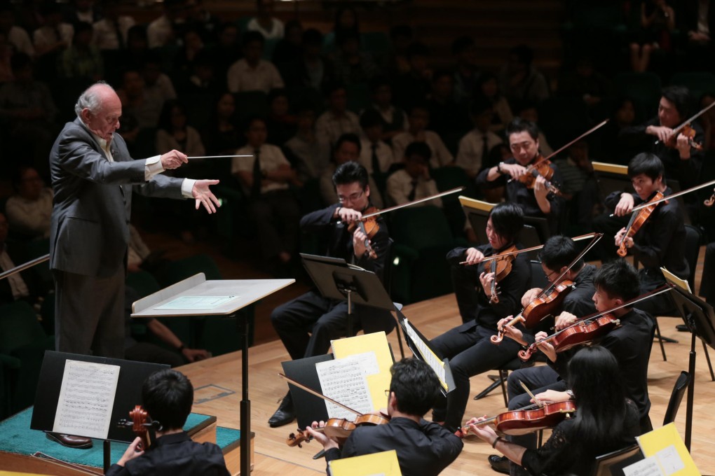 The Hong Kong Philharmonic engaged Lorin Maazel last year to nurture young orchestral talents. Photo: Hong Kong Philharmonic