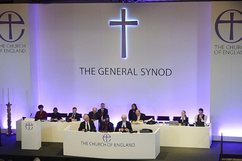 Members of the Church of England's Synod attend a session in York. Photo: Reuters