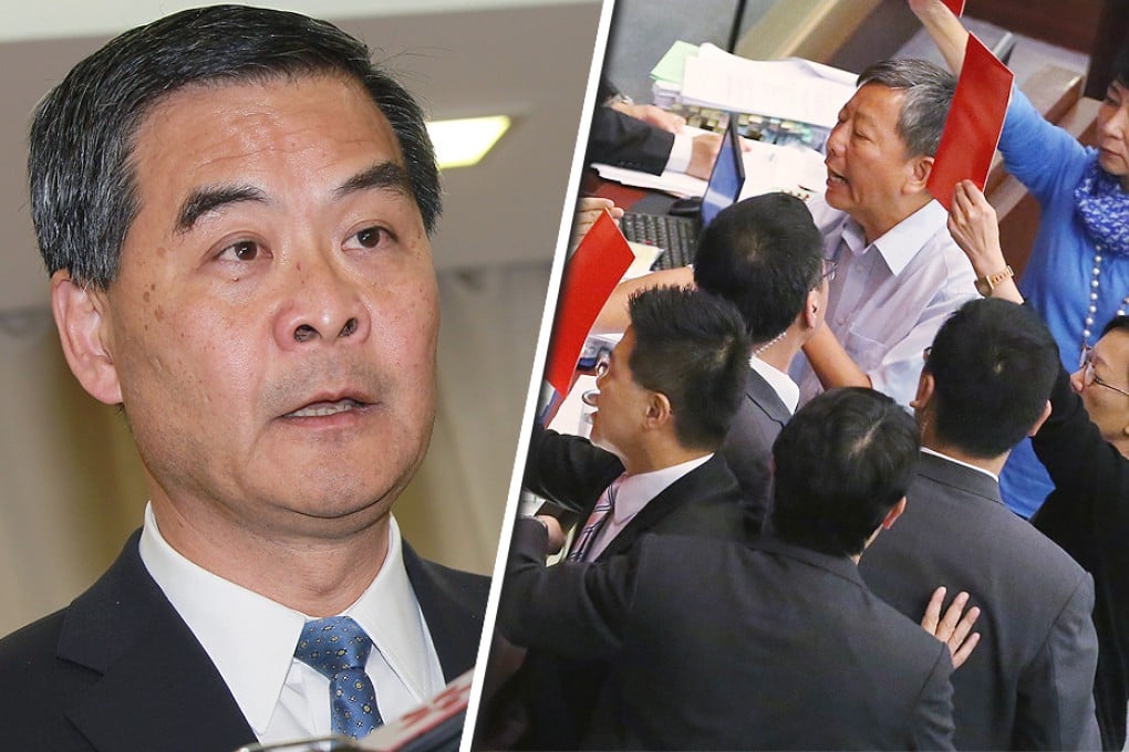 Problems between Legco and Leung stretch to Beijing