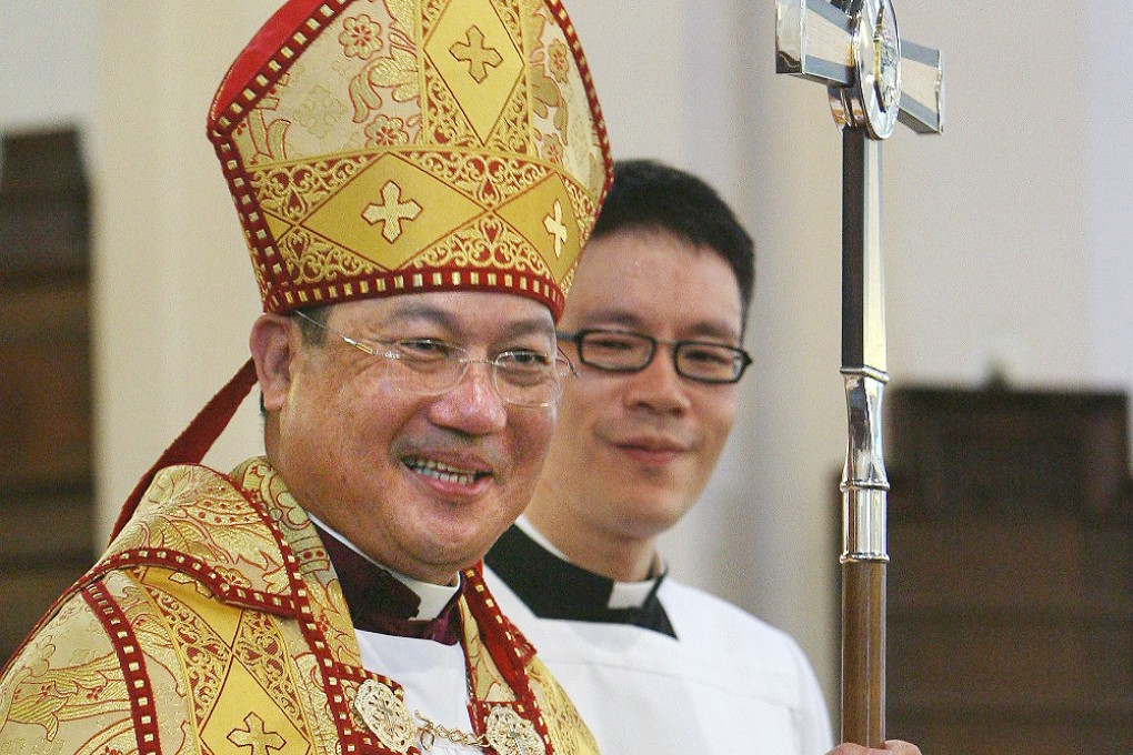 The Most Reverend Paul Kwong responded to criticism of his sermon last week. Photo: Dustin Shum