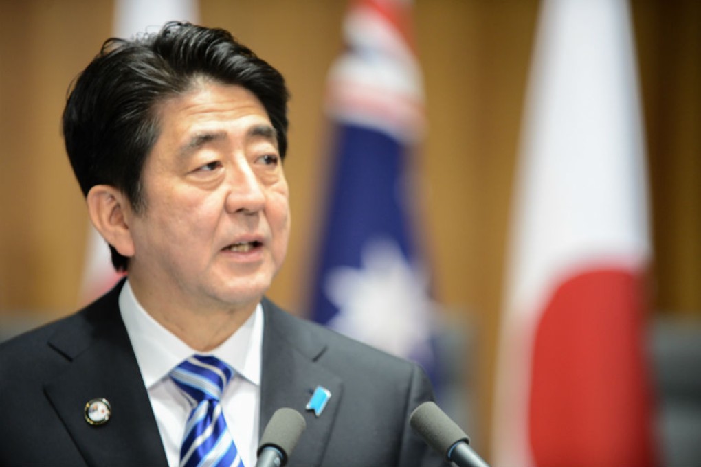 Shinzo Abe says China and Japan are “inextricably” linked. Photo: Xinhua