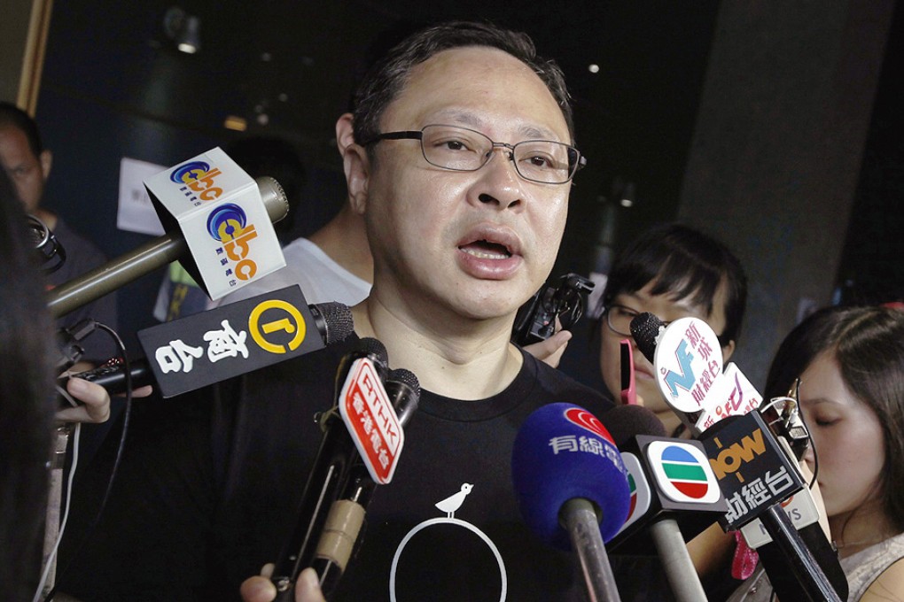 Benny Tai Yiu-ting is one of the founders of the pro-democracy Occupy Central movement. Photo: Reuters