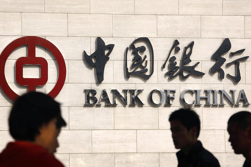 CCTV accused BOC of providing "money laundering services". Photo: Reuters