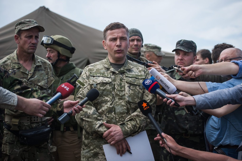 Ukrainian Defence Minister Valeriy Heletey.