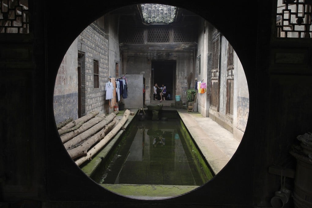 Zaoziping Manor: This courtyard house, part of a large manor located in a hilly region of Chongqing, is not serviced by any road network. To reach it, visitors must drive for three hours from the nearest city and then hike for an hour. The quotations, from Mao Zedong's "little red book", were painted on the wall during the Cultural Revolution.