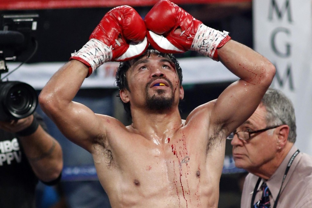 A fight against Filipino star Manny Pacquiao is an unprecedented opportunity for relative unknown American Chris Algieri. Photo: Reuters