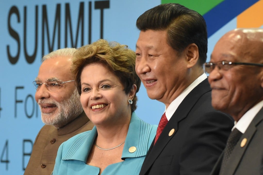 The BRICS summit attended by leaders of China and other major emerging economies announced this week the launch of a development bank. Photo: AFP