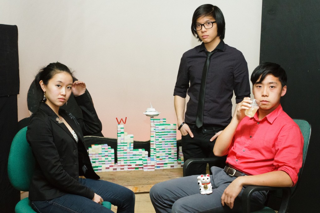 Natalie Tin Yin Gan, Milton Lim and Remy Siu founded the Hong Kong Exile arts company to explore the nature of Hong Kong and Chinese identity in Vancouver. Photo: Sheng Ho