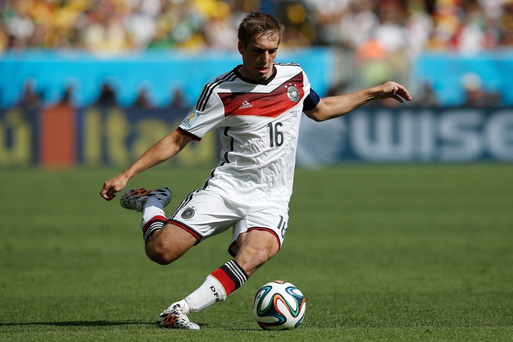 Philipp Lahm played 113 games for Germany and captained them to World Cup glory in Brazil. Photo: AFP