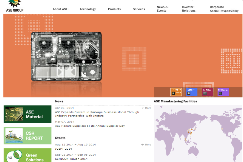 Taiwan's Advanced Semiconductor Engineering hits sweet spot with Asia's first green bond. Photo: Screenshot