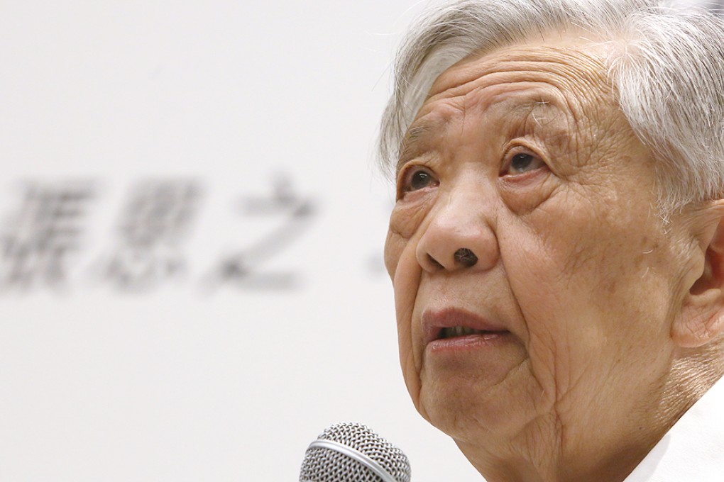 Mainland lawyer Zhang Sizhi has a career extending back decades - he was selected to represent Jiang Qing, Mao Zedong's wife, at her 1980 trial, but she refused his service. Photo: Sam Tsang