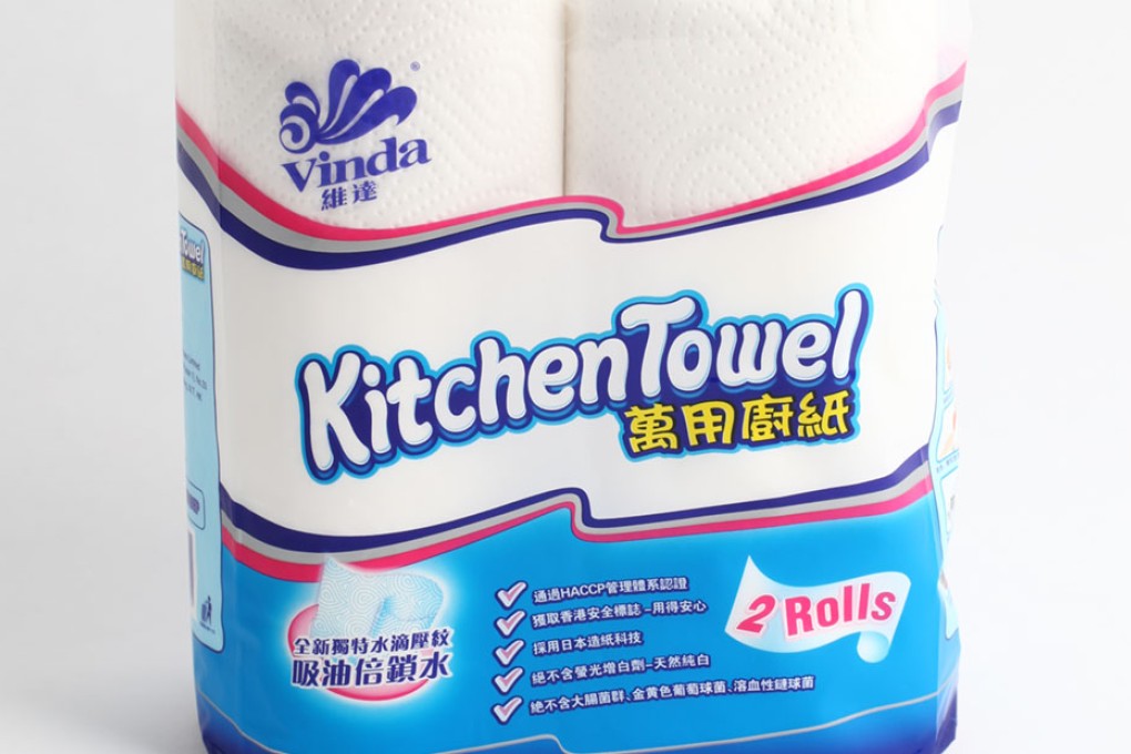 Shares of Vinda rose 6 per cent before closing up 3.45 per cent at HK$11.98. Photo: Stanley Shin