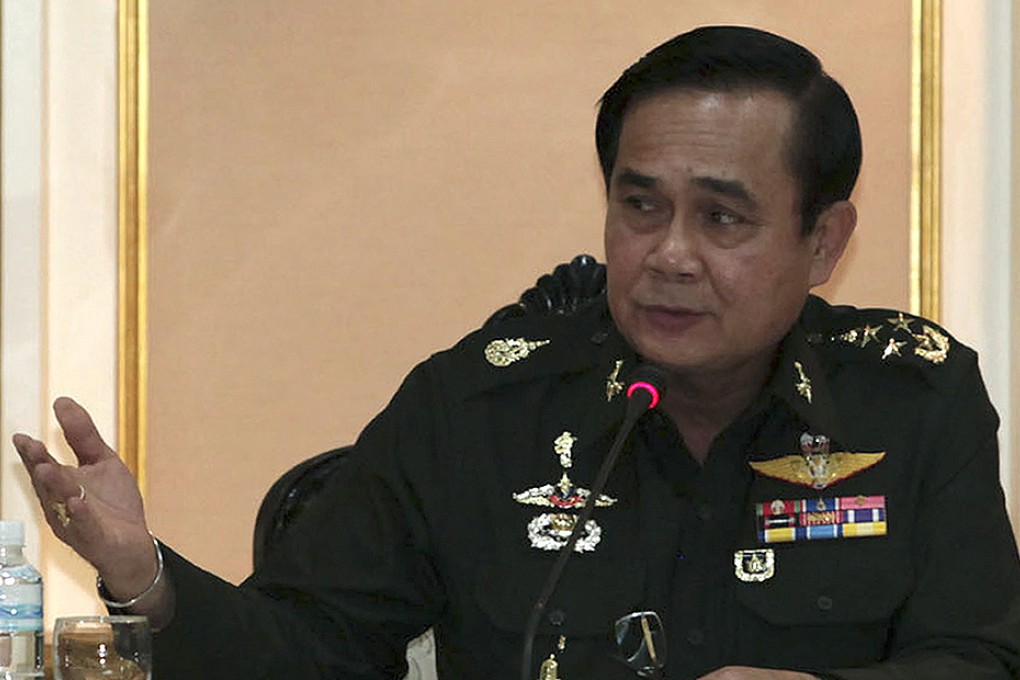 Thai army chief and junta head General Prayuth Chan-ocha. Photo: EPA