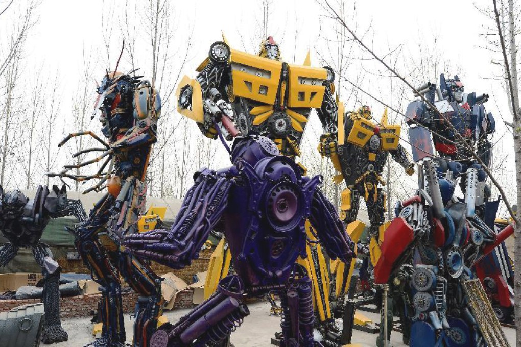 The models are displayed in Liu Xianhui's workshop. Photos: Xinhua