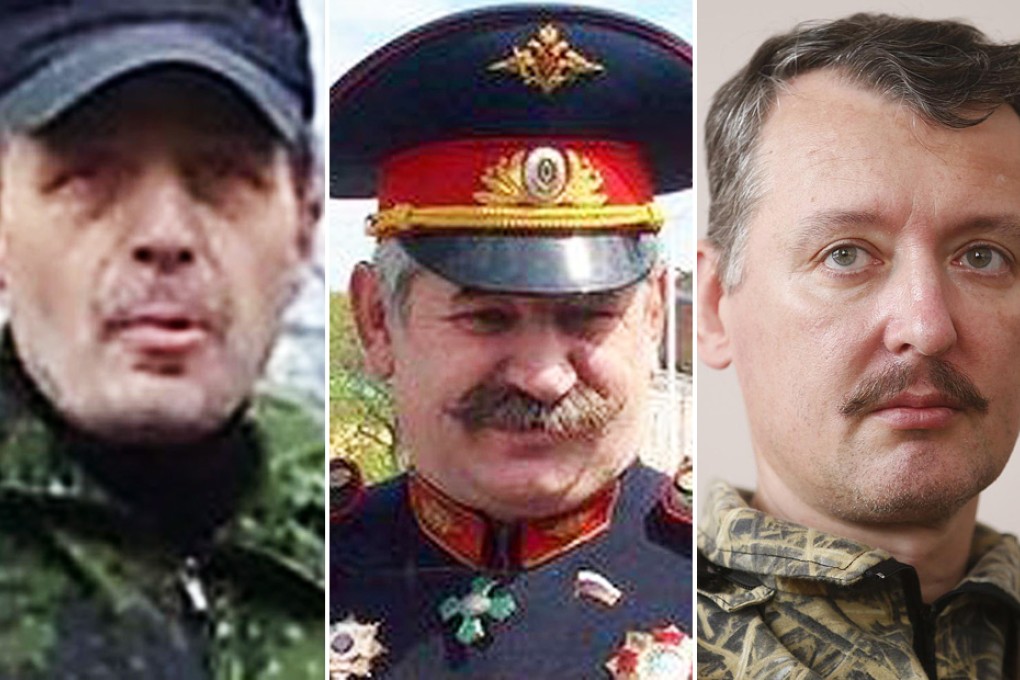 Bezler (left), Kozitsyn and Strelkov reportedly discussed the downing. Photos: Reuters, SCMP Pictures