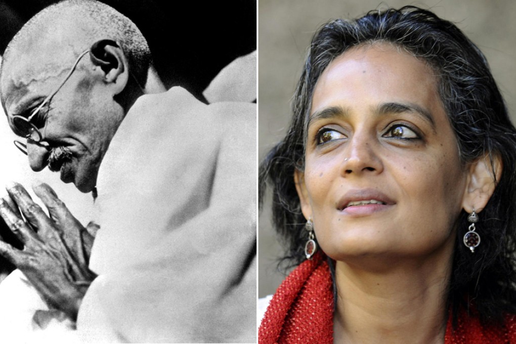 Is Gandhi's image built on a lie? Author Arundhati Roy says so.