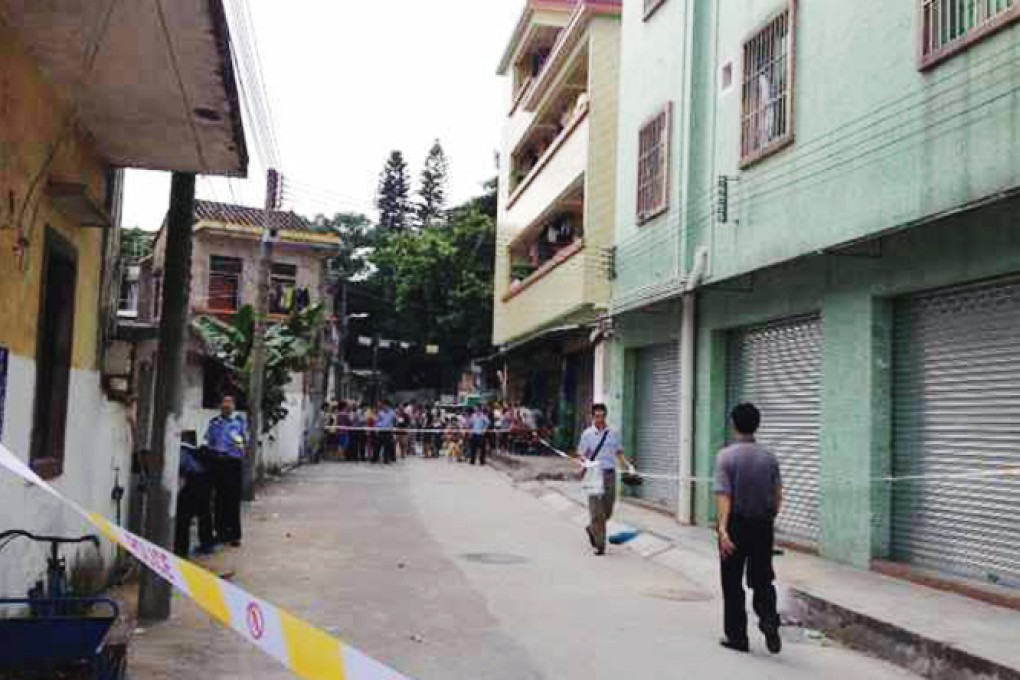The attacks took place in the city of Zhongshan. Photo: SCMP Pictures